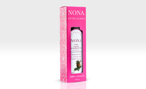 NONA Loción Anti-flacidez 400ml. - Tamaño estándar, ideal para ver resultados.